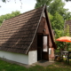 Exterior view of the standard finca hut